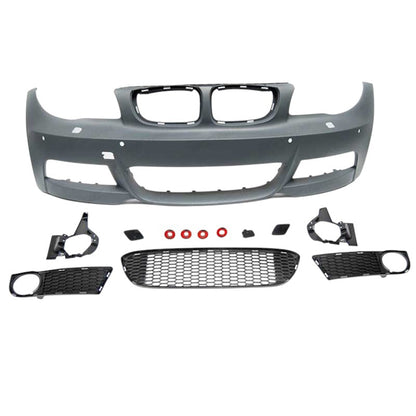 💕ART.6711 PARAURTI ANTERIORE ADATTO PER BMW E81 E82 E87 E88 LCI 07-13 LOOK M💕