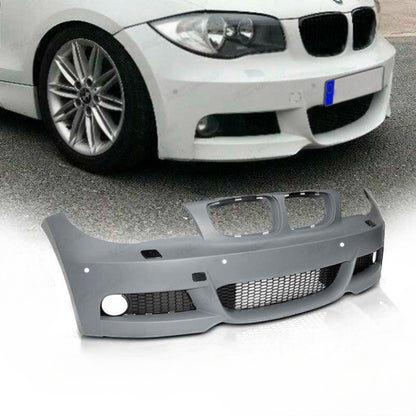 💕ART.6716 PARAURTI ANTERIORE ADATTO PER BMW E87 E82 E88 E81 PACK LOOK M PDC💕
