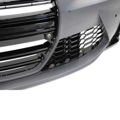 💕ART.6842 PARAURTI ANTERIORE ADATTO PER BMW F30 F31 LOOK M3 G80 PDC💕