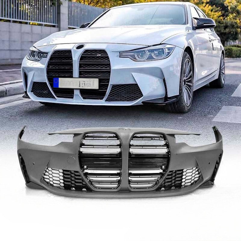 💕ART.6842 PARAURTI ANTERIORE ADATTO PER BMW F30 F31 LOOK M3 G80 PDC💕