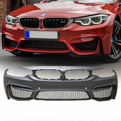 💕ART.6968 PARAURTI ANTERIORE ADATTO PER BMW F32 F33 F36 LOOK M4 PDC💕
