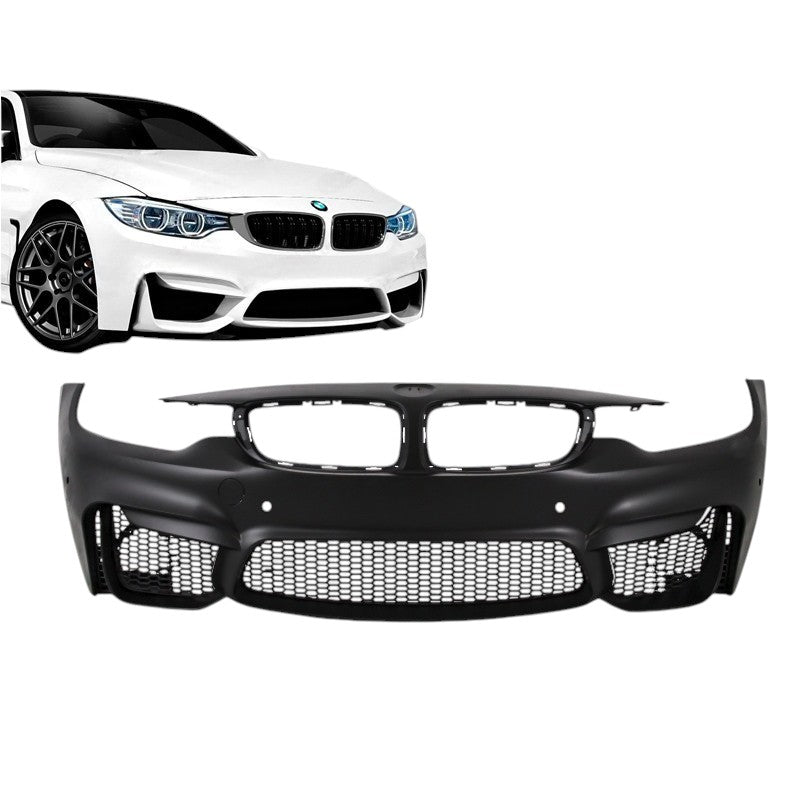 💕ART.6968 PARAURTI ANTERIORE ADATTO PER BMW F32 F33 F36 LOOK M4 PDC💕