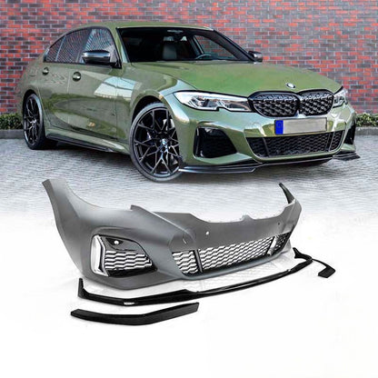 💕ART.6871 PARAURTI POSTERIORE ADATTO PER BMW G20 2019-2022 LOOK M PDC💕