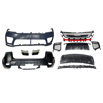 💫ART.3254 Paraurti Anteriore Range Rover Sport L494 Facelift 2018+ Look SVR💫