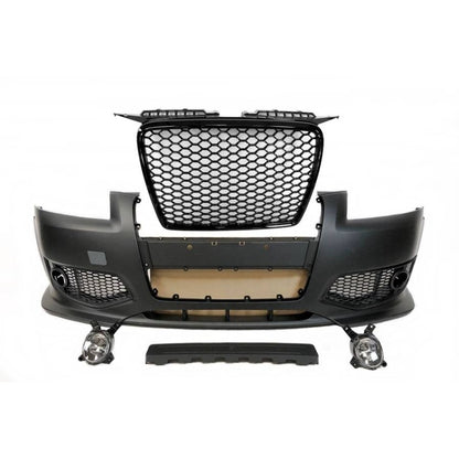 💫ART.3220 Paraurti Anteriori Audi A3 05-08 Look RS3 Black Fari Fendinebbia💫