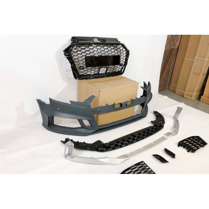 💫ART.4093 Paraurti Anteriore per Audi A3 2016-2019 Sportback Look RS3💫