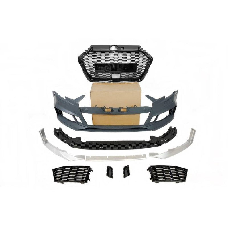 💫ART.4093 Paraurti Anteriore per Audi A3 2016-2019 Sportback Look RS3💫