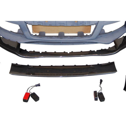 💫ART.3347 Paraurti Anteriori + Splitter Audi TT 06-14 8J Look RS💫