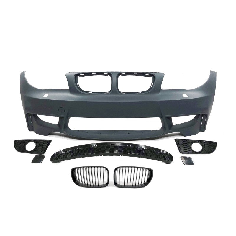 💫ART.5403 Paraurti Anteriore per BMW Serie 1 E82 / E88 / E87 / E81 Look M1💫