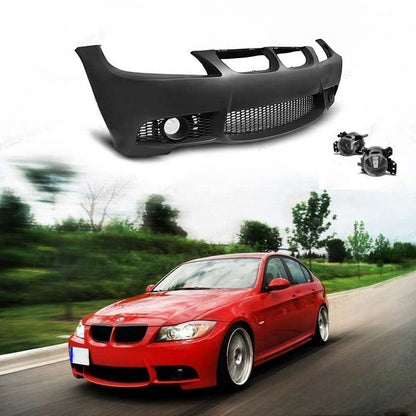 💕ART.6779 PARAURTI ANTERIORE ADATTO PER BMW E90 E91 05-08 LOOK M3+FENDINEBBIA💕