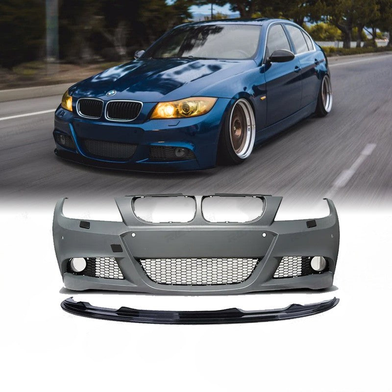 💕ART.6785 PARAURTI ANTERIORE ADATTO PER BMW E90 E91 08-12 LOOK M PDC SRA💕