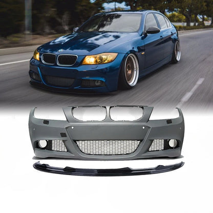 💕ART.6785 PARAURTI ANTERIORE ADATTO PER BMW E90 E91 08-12 LOOK M PDC SRA💕