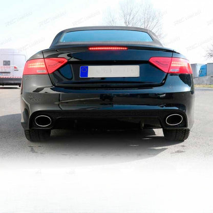 💕ART.6669 PARAURTI POSTERIORE ADATTO PER AUDI A5 8T COUPE 07-15 LOOK RS5💕