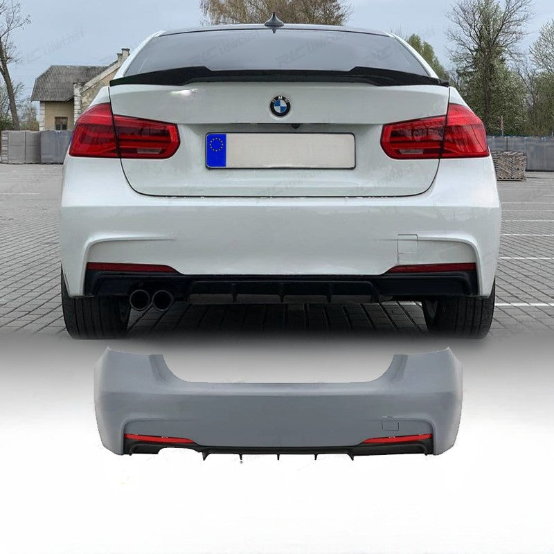 💕ART.6858 PARAURTI POSTERIORE ADATTO PER BMW F30 LOOK M PERFORMANCE💕