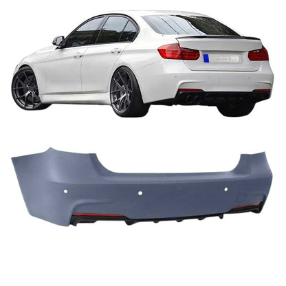 💕ART.6864 PARAURTI POSTERIORE ADATTO PER BMW F30 F31 LOOK M PDC NEBBIE💕