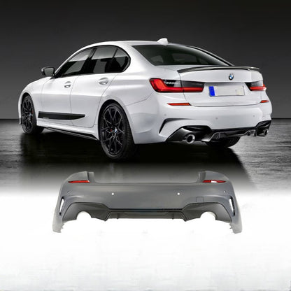 💕ART.6868 PARAURTI POSTERIORE ADATTO PER BMW G20 2019-2022 LOOK M PDC💕