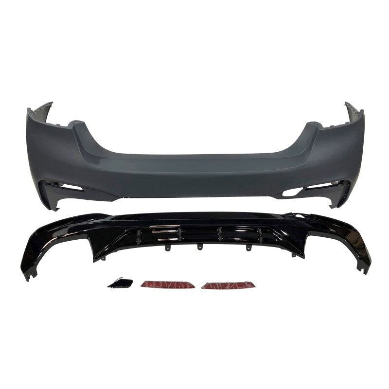 💫ART.4300 Paraurti Posteriore e Diffusore adatto per BMW G30 LCI Look💫