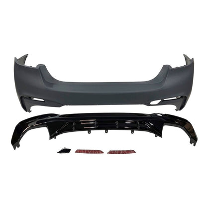 💫ART.4300 Paraurti Posteriore e Diffusore adatto per BMW G30 LCI Look💫