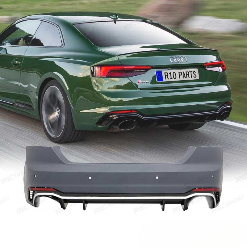 💕ART.6602 PARAURTI POSTERIORE ADATTO PER AUDI A5 F5 2016+ RS5 LOOK💕