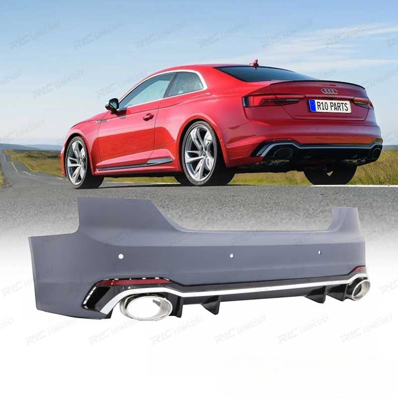 💕ART.6602 PARAURTI POSTERIORE ADATTO PER AUDI A5 F5 2016+ RS5 LOOK💕