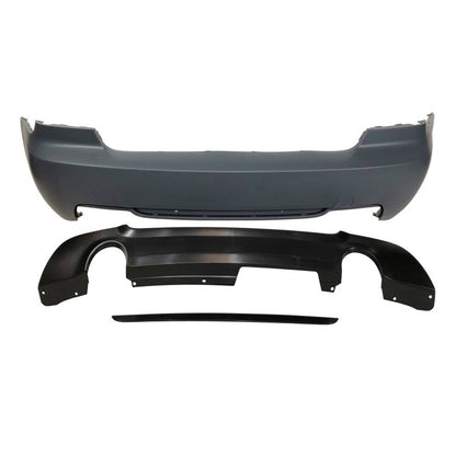 💫ART.5352 Paraurti Posteriori Doppia Uscita per BMW E92 /E93 Look M-Tech ABS💫