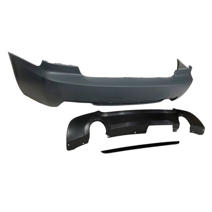 💫ART.5352 Paraurti Posteriori Doppia Uscita per BMW E92 /E93 Look M-Tech ABS💫