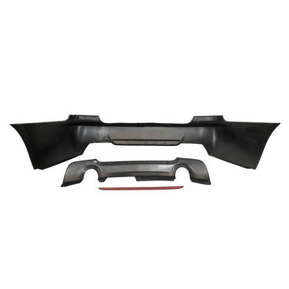 💫ART.5352 Paraurti Posteriori Doppia Uscita per BMW E92 /E93 Look M-Tech ABS💫