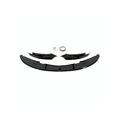💕 Spoiler Lip Anteriore Adatto per BMW E82 E88 M-Sport Nero Lucido 💕