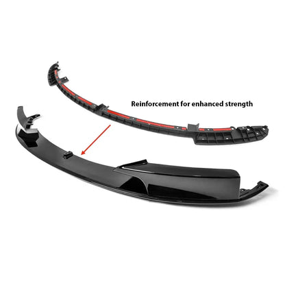 💕Spoiler Lip Anteriore Performance Adatto per BMW F30 F31 M-Pack Nero Lucido💕
