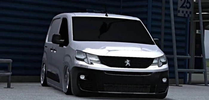 ⭐KIT 4 DISTANZIALI 16+20mm NERO ADATTO PER  PEUGEOT Partner (G/7)⭐