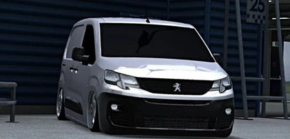 ⭐KIT 4 DISTANZIALI 16+20mm NERO ADATTO PER  PEUGEOT Partner (G/7)⭐