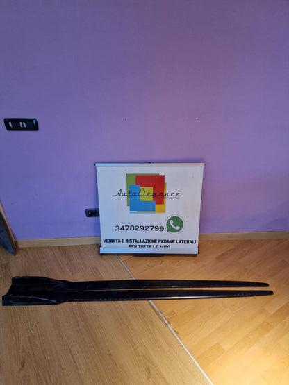 FLAPS SOTTO MINIGONNE LATERALI MERCEDES CLASSE A W176 2012-2018 ABS NERO TUNING