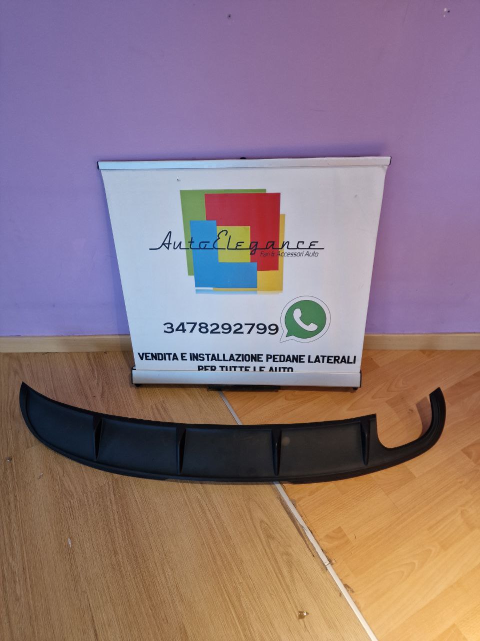 ART. 0972 DIFFUSORE AUDI TT 8J 2006-2014 STANDARD LOOK STT