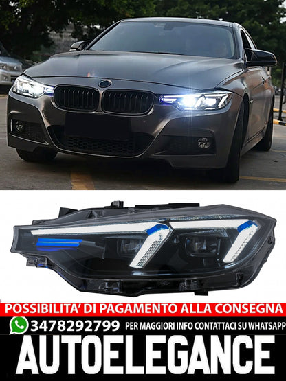 Fari a LED adatti per BMW Serie 3 F30 F31 Berlina Touring 2011-2015 design G20
