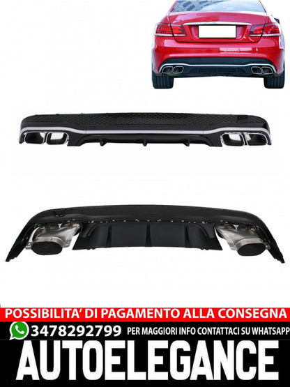 Diffusore d'aria adatto per Mercedes Classe E C207 A20 E63 Design