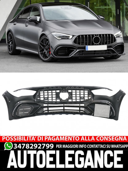 Paraurti anteriore adatto per Mercedes CLA C118 Sedan X118 Shooting Brake dal 2019- CLA45 Design