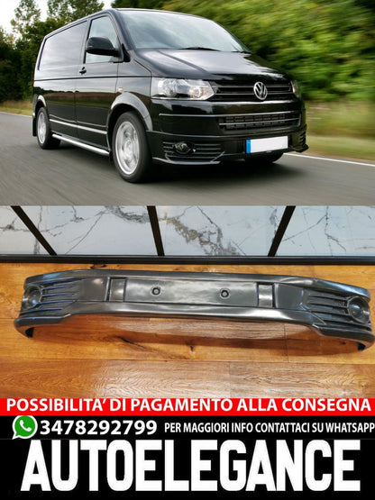 VW T5.1 2009-2015 TRANSPOSTER SPOILER SOTTO PARAURTI ANTERIORE SPORTLINE LOOK