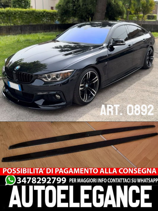 UNDER SIDE SKIRTS ABS BLACK SUITABLE FOR BMW 3 SERIES e92 e93 coupe cabrio