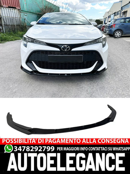 Splitter anteriore adatto per Toyota Corolla Mk12 Hatchback/Touring Sports 2018-