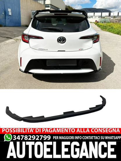 Rear Splitter suitable for Toyota Corolla Mk12 Hatchback 2018-
