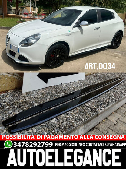 UNDER SIDE SKIRTS SUITABLE FOR ALFA ROMEO GIULIETTA ABS
