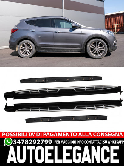 Pedane adatte per Hyundai Santa Fe MkIII DM dal 2013 in poi
