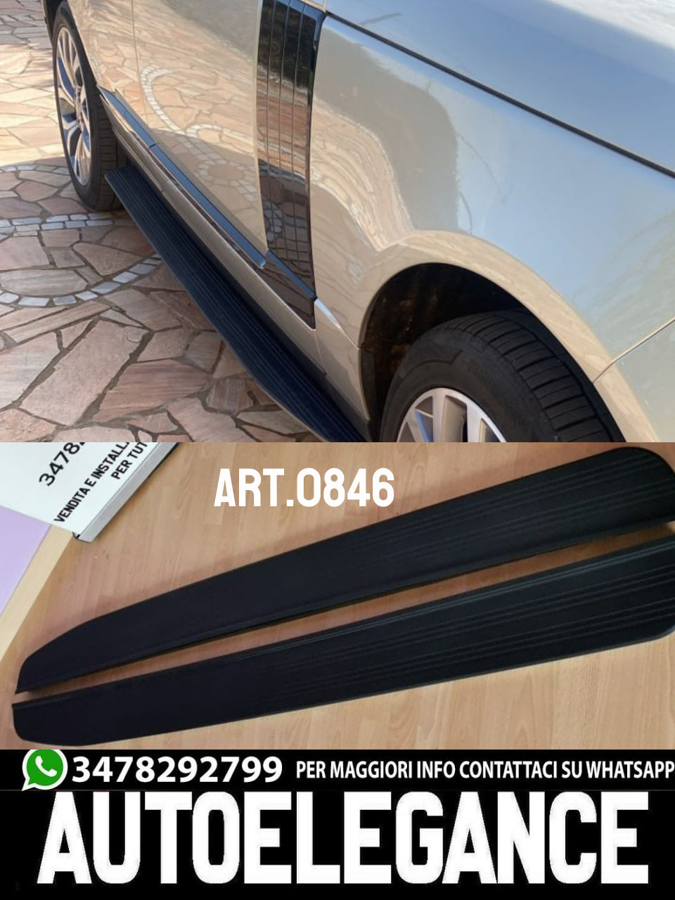 SIDE STEPS LAND ROVER RANGE ROVER SPORT FROM 2013+ DOOR SILLS ..-