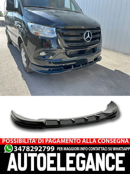 Splitter anteriore adatto per Mercedes Sprinter Mk3 2018-