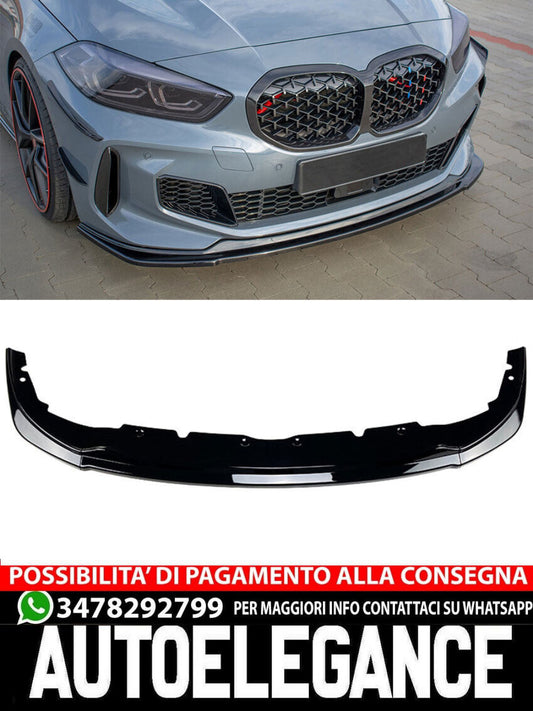 Splitter labbro spoiler anteriore adatto per BMW Serie 1 F40 F41