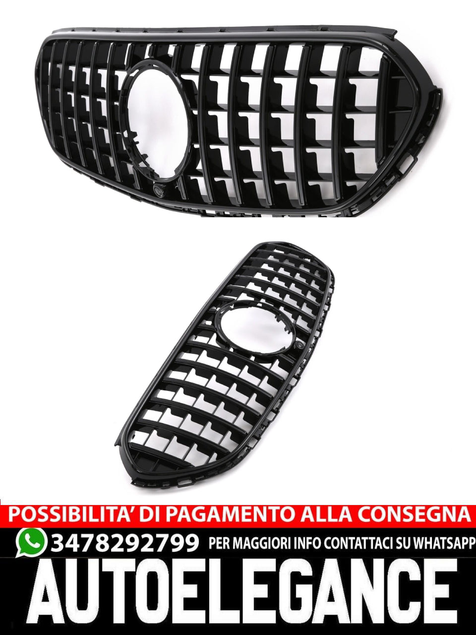 Panamericana GT Sport Grille adatta per Mercedes X254 GLC Panamericana