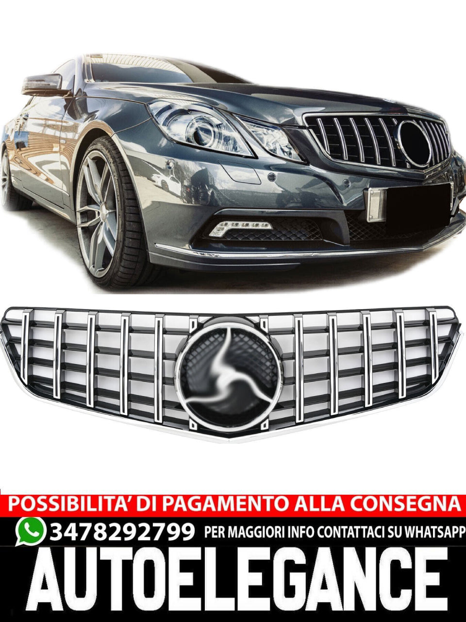 Griglia sportiva per Mercedes W207 PANAMERICANA AMG GT