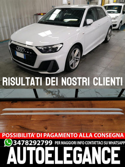 Minigonne adatto per Audi A1GB anno 2018+ abs