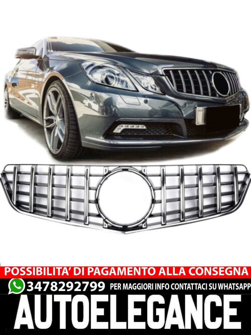 Griglia sportiva per Mercedes W207 PANAMERICANA AMG GT