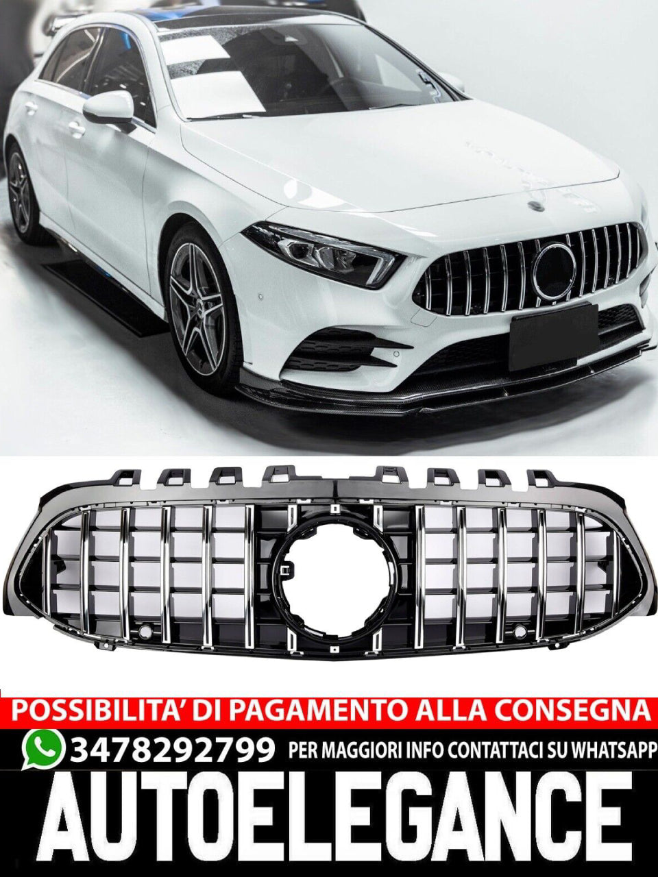 Griglia sportiva per Mercedes W177 V177 PANAMERICANA AMG GT